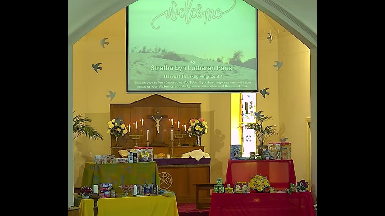 Strathalbyn Lutheran Parish Service (Harvest Thanks Giving) - 15/02/2026