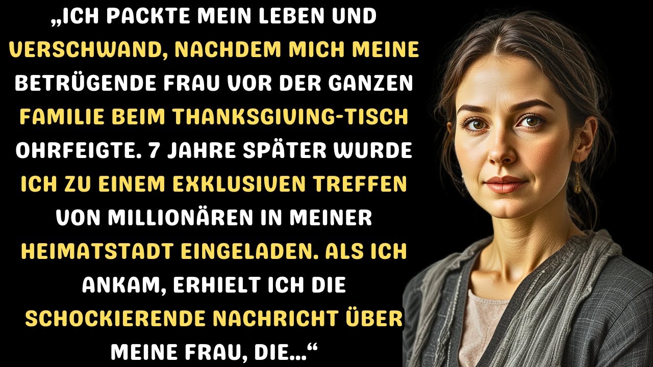 Meine Frau nannte mich ‚Ehefehler‘ beim Thanksgiving-Dinner. 7 Jahre später rächte ich mich…