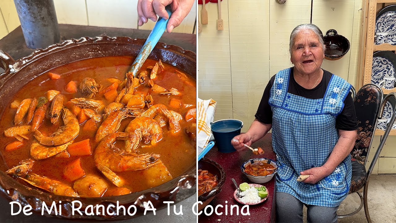 El Mas Sabroso!!! Caldo De Camaron Seco De Mi Rancho A Tu Cocina