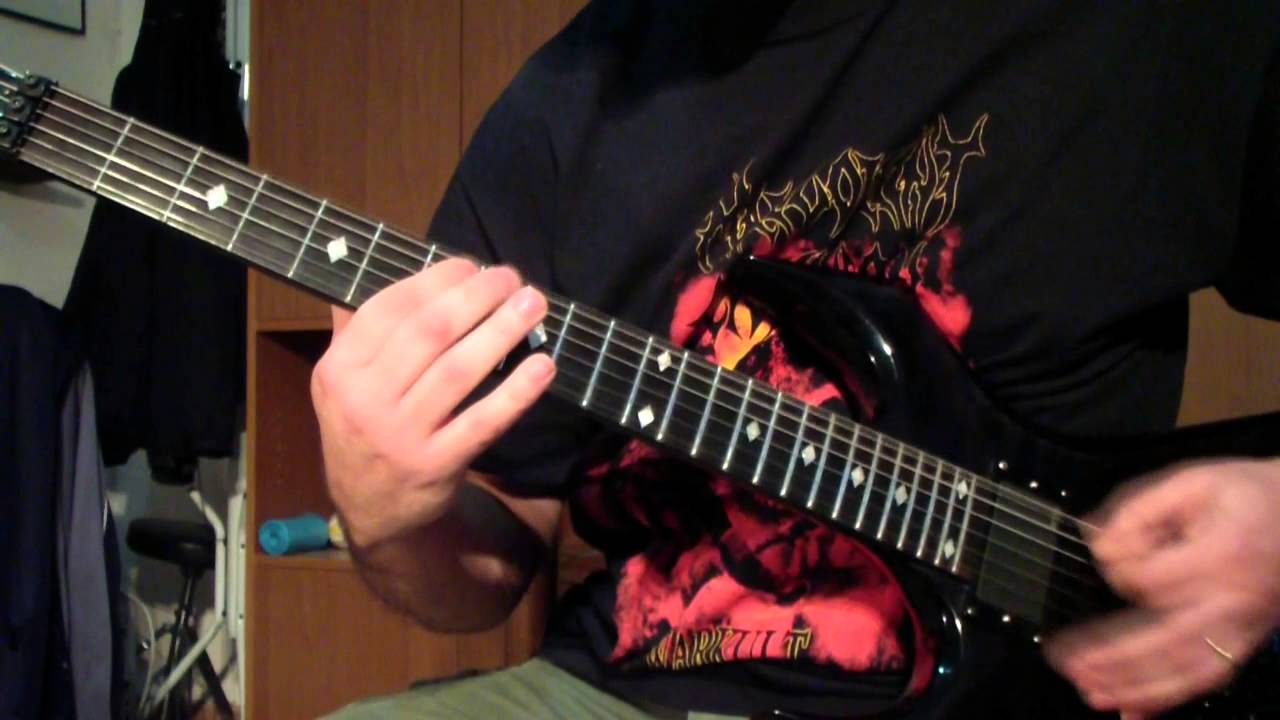 Slayer - World Painted Blood (guitar cover)