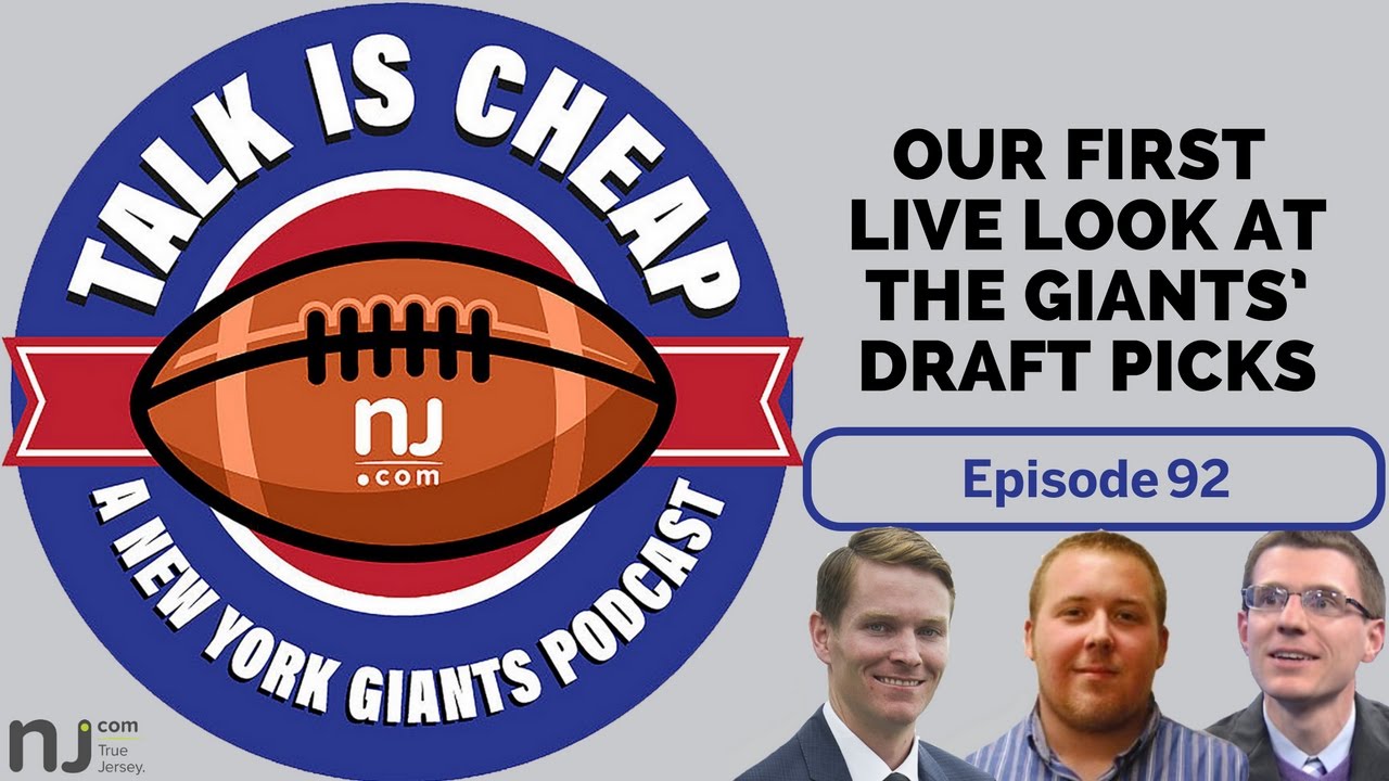 Our first live look at the Giants’ draft picks