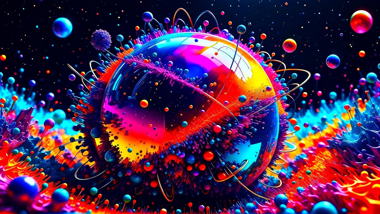 11 Hours 22 Min Background Video TV Screensaver - 4K No Sound Vivid Colors