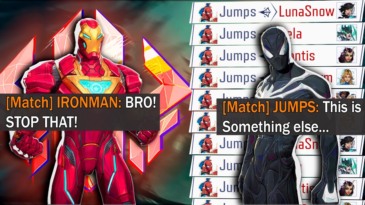 Black Suit Spidey Is BROKEN In The New Map!!! | Marvel Rivals