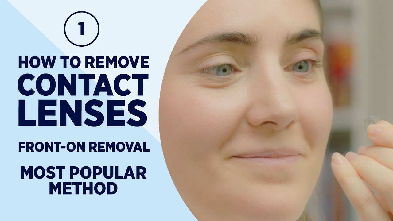 How To Remove Contact Lenses EASY Beginners Tutorial