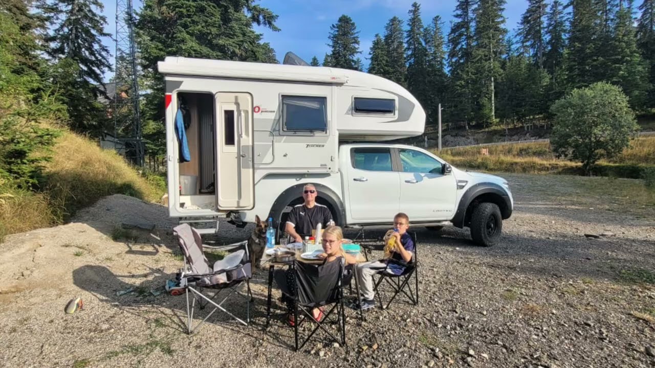Tischer 230S Trail erster Urlaub mit der Wohnkabine. Kleiner Reisebericht ist in der Beschreibung