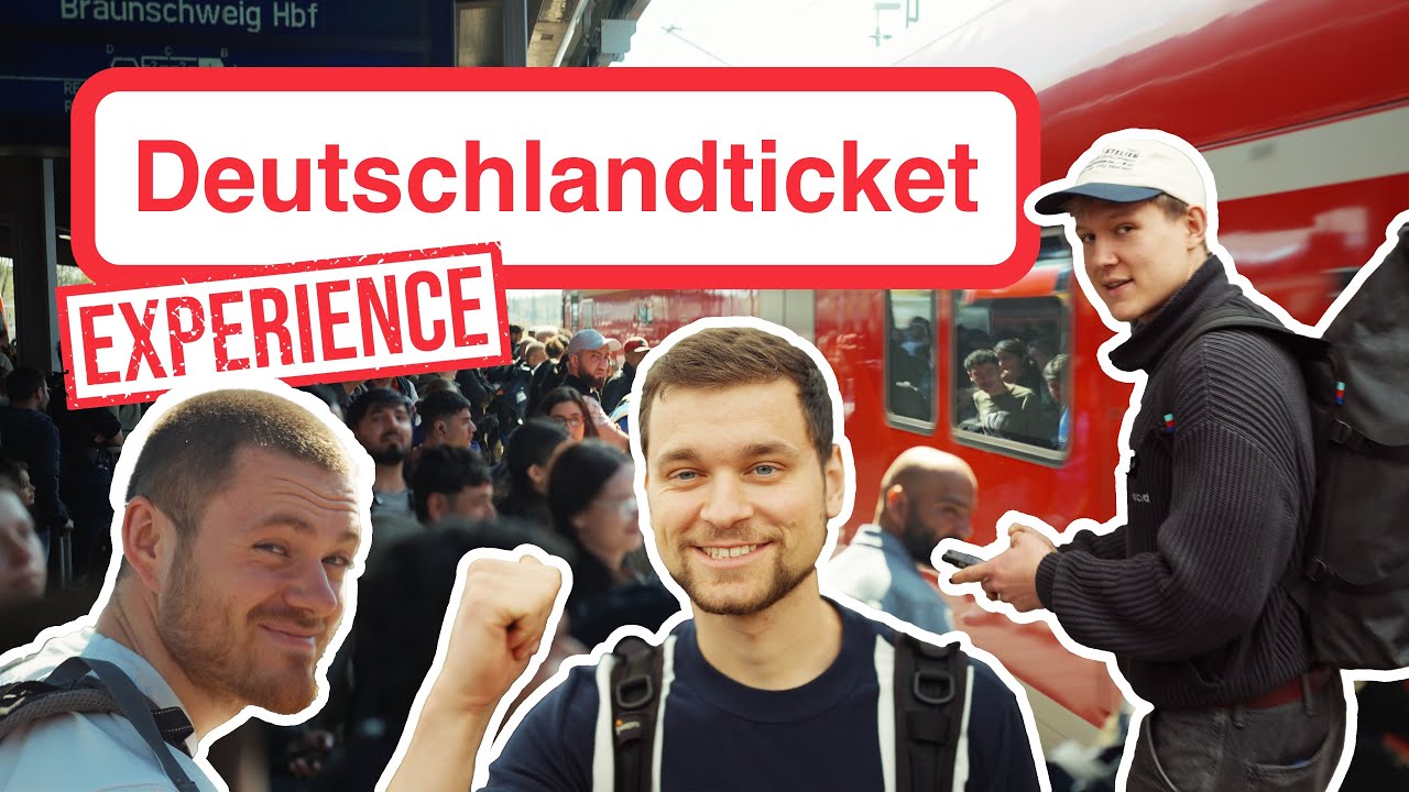 Die 10 Stunden DEUTSCHLAND-TICKET Experience - Deutsche Bahn in Höchstform [feat. DB]