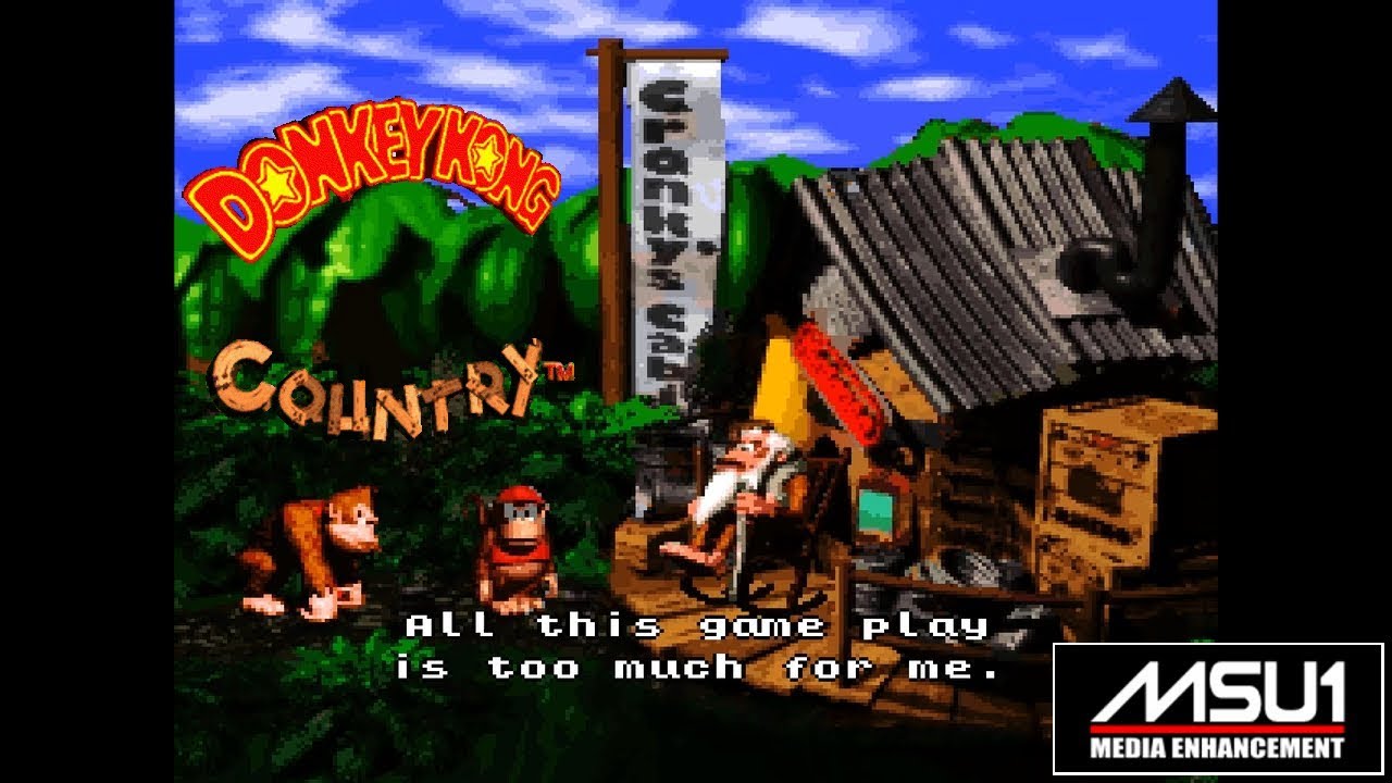 SNES MSU1 Donkey Kong Country