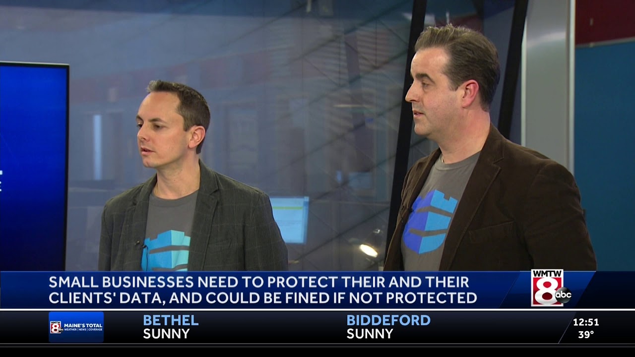 Cybersecurity for Small Businesses - WMTW Interview | Defendify