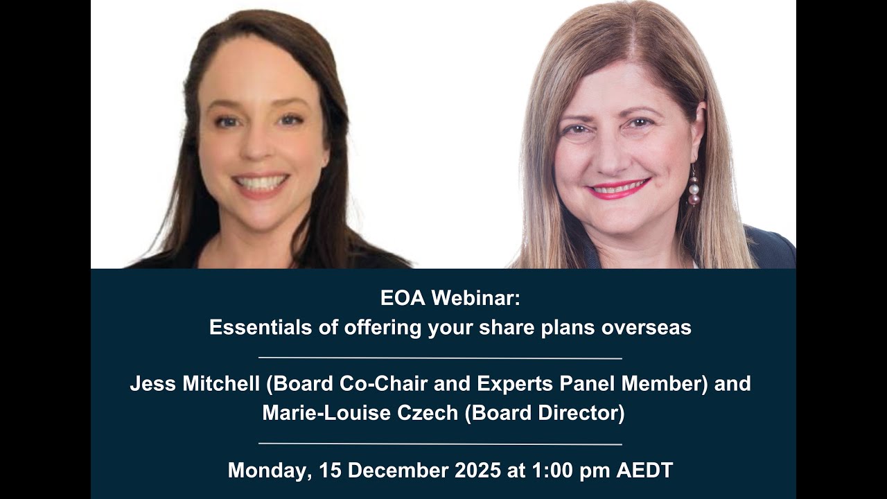 Essentials Of Offering Your Share Plan Overseas
