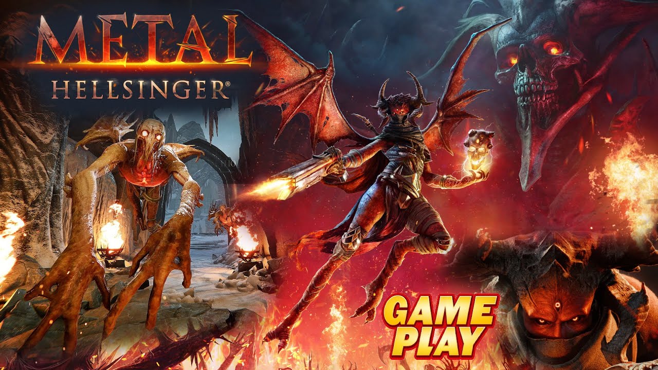 Metal: Hellsinger ★ Gameplay ★ PC Steam [ Free DEMO ] Dynamic action shooter game 2022
