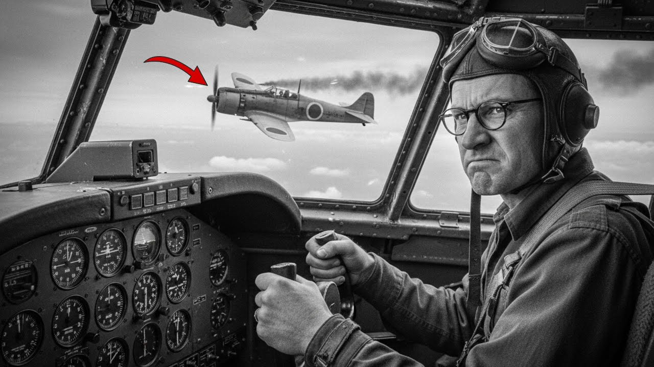 They Called Him Useless Bookworm Pilot — Until The Physics Trick That Outsmarted 6 Japanese Zeros