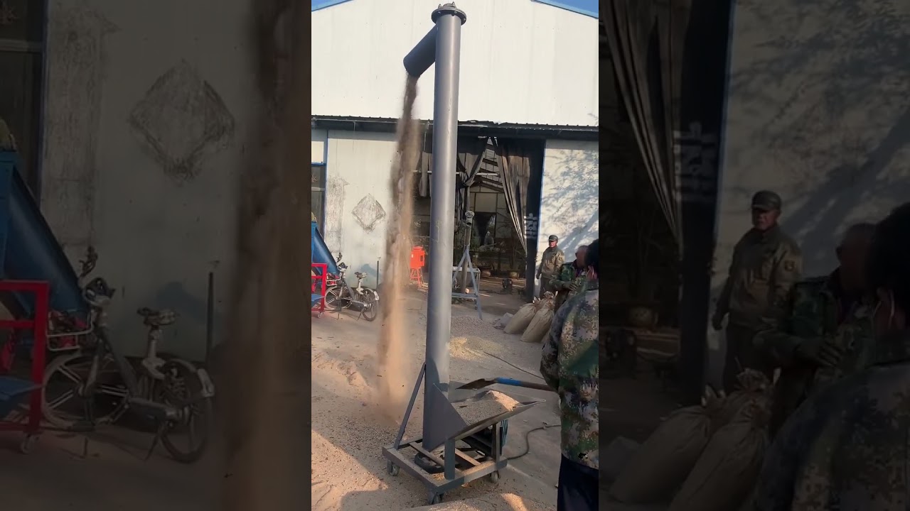 Vertical Screw Conveyor for Lifting Sand