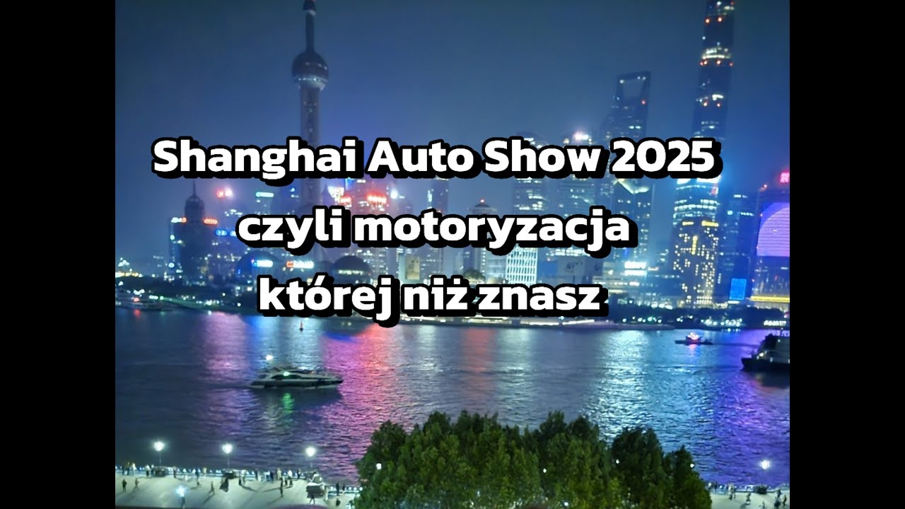 Największe targi na Świecie = czyli Szanghai Auto Show 2025 część 1 Nio, Firefly, Lotus i inni