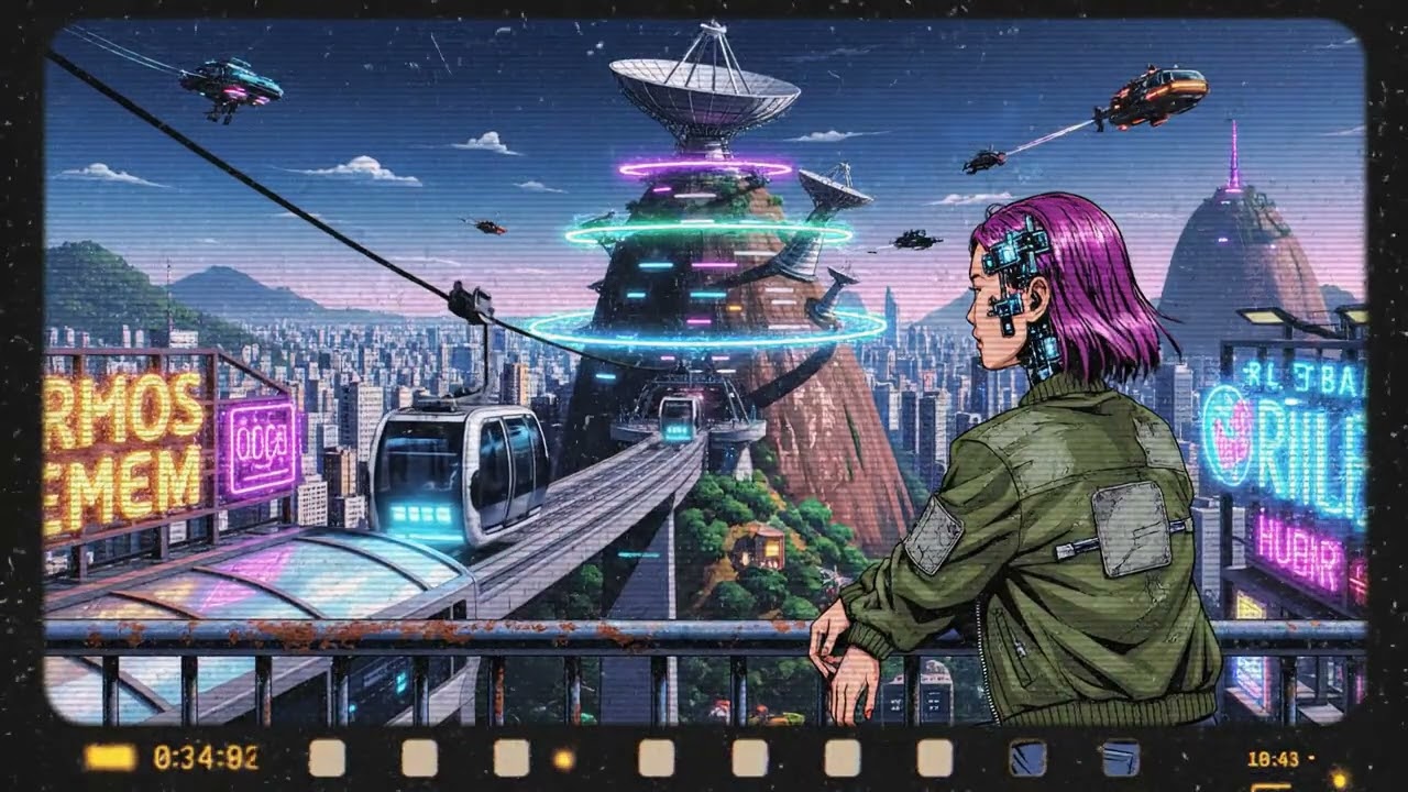 1996 ORBITAL URCA SKYLINE // Synthwave, Cyberpunk, Retrowave, Chillwave