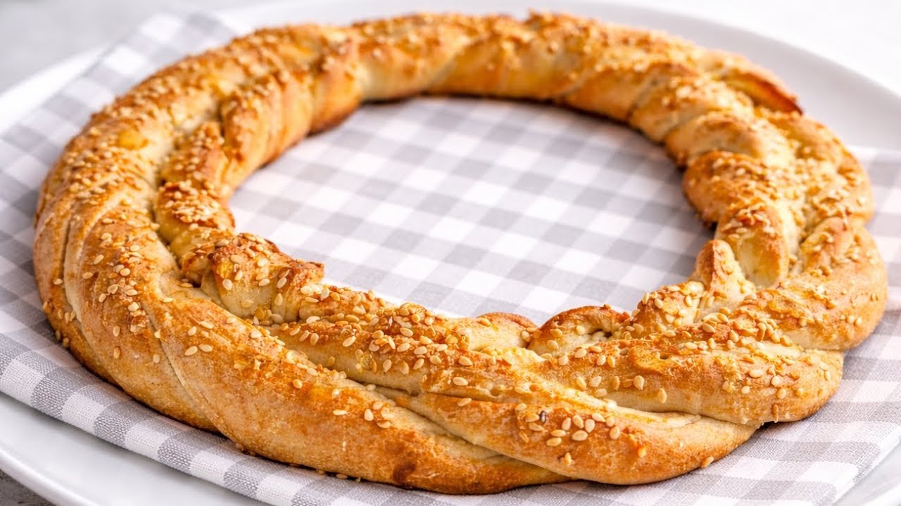 One Bite of This Honey Drizzled Bread… WowSoft, Sweet & Golden: Sesame Honey Perfection 🥨🥖