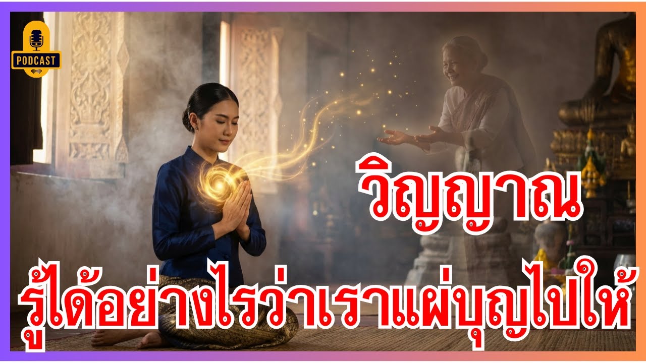 ความจริงหลังความตาย: วิญญาณรับบุญทางไหน ถ้าไม่กรวดน้ำเขาจะได้กินไหม? #ธรรมเบาใจ