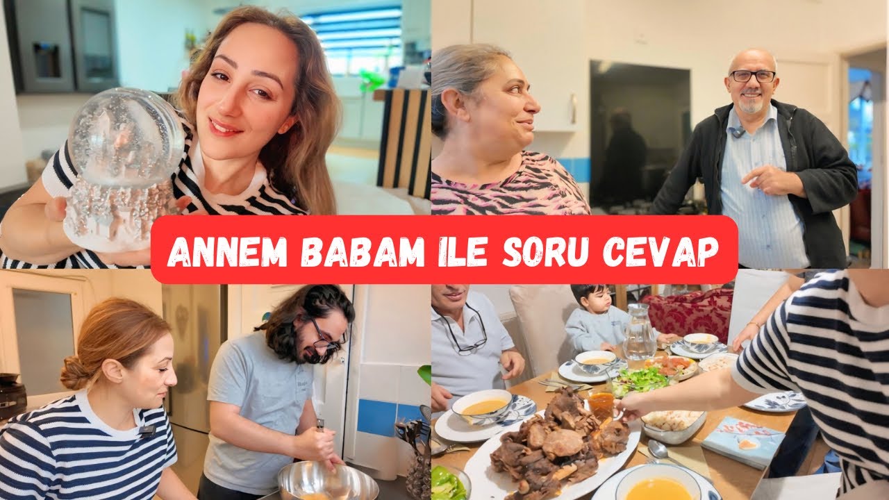 TERLETEN SORULAR SORDUM 🔥 misafir var mutfak şen sakrak vlog