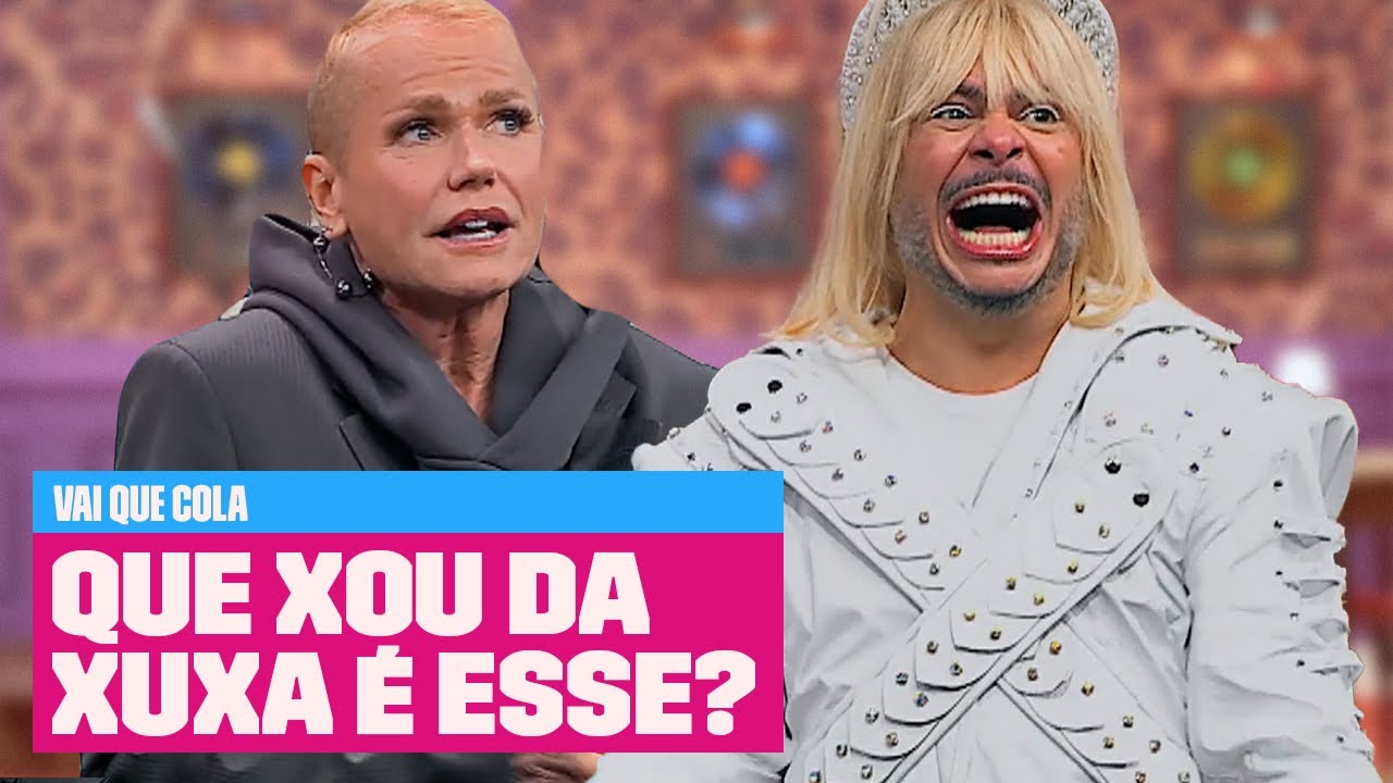 Ferdinando está inconformado que XUXA não leu cartinha!  | Multishow | Vai Que Cola | Multishow