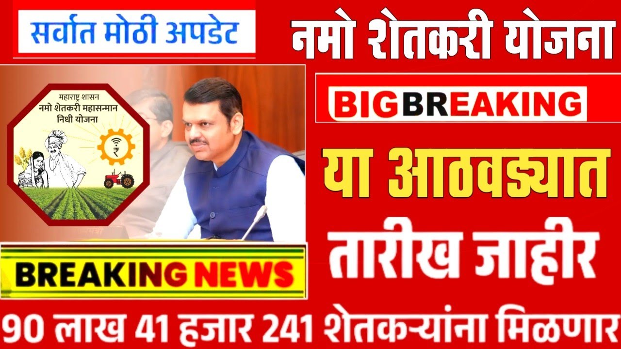 Namo Shetkari Yojana 8th Installment | अखेर नमो शेतकरी योजना 8 वा हप्ता याच आठवड्यात | namo shetkari