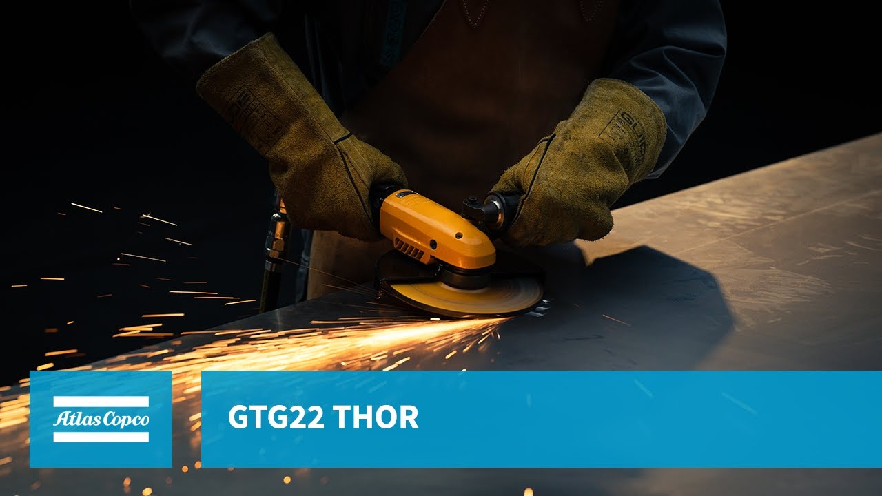 GTG22 THOR &mdash; Укротить гром | Турбинная шлифовальная машина с высокой доступностью