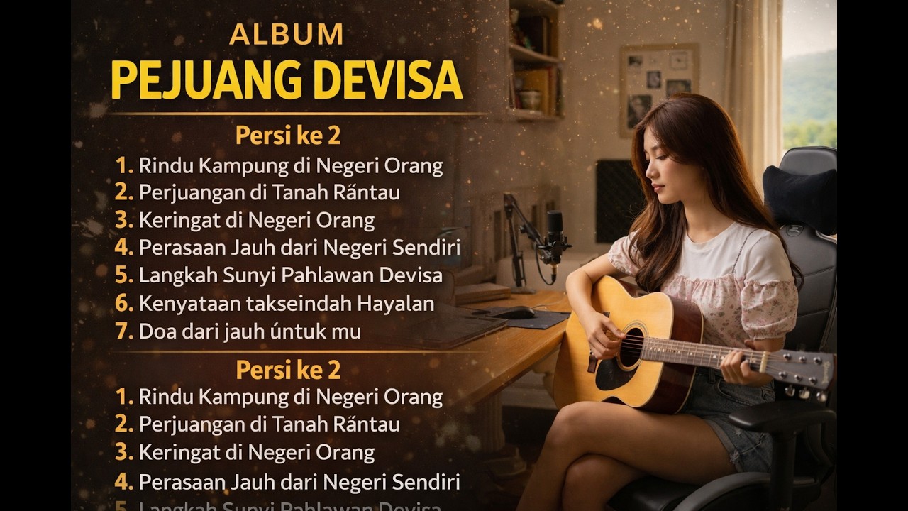 Album Pejuang Devisa 🎧 Lagu Perantau Paling Menyentuh | Rindu Kampung di Negeri Orang