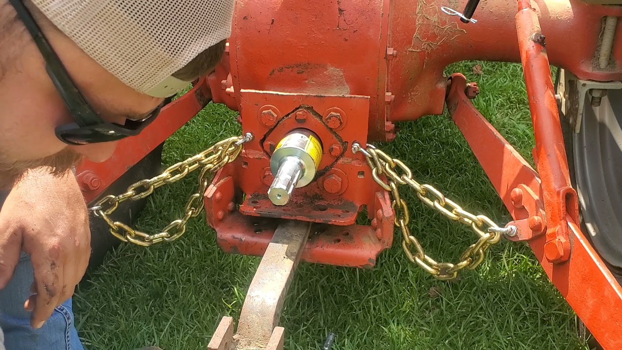 How to Install PTO Over Run Clutch on Ford 600 Tractor #lazypondfarm had to do Some Maintenance