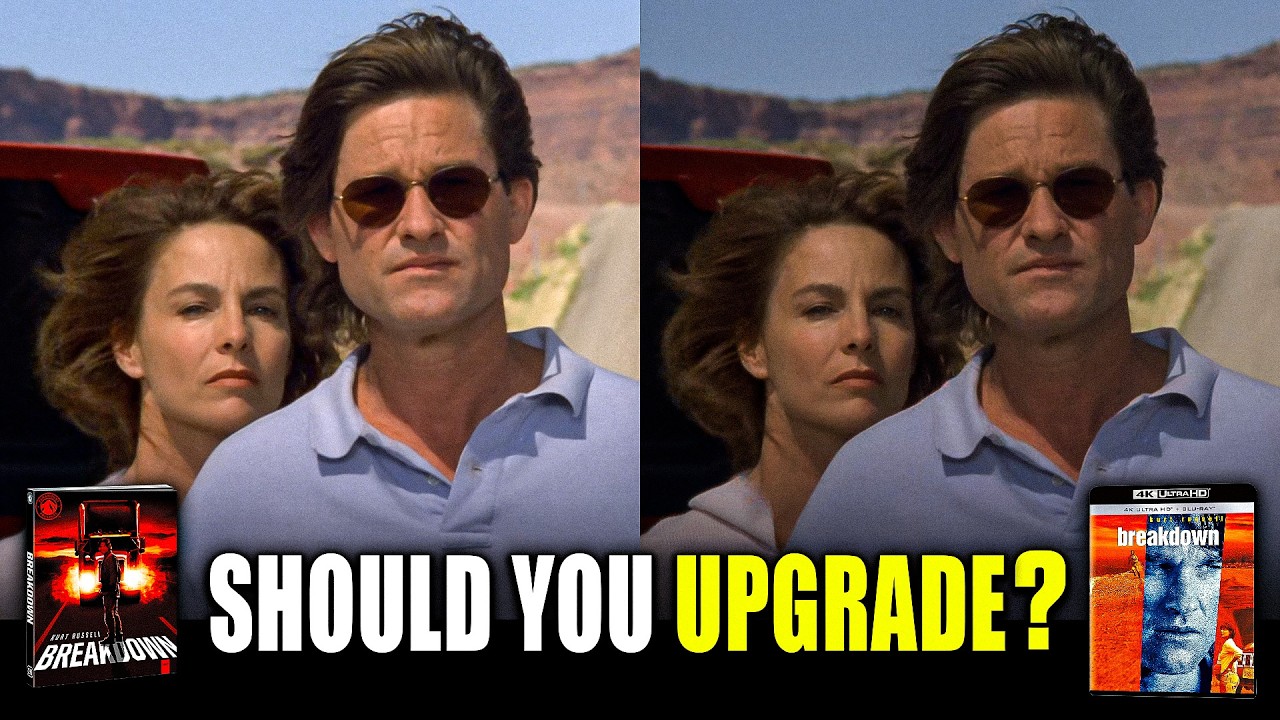 Breakdown (1997) 4k UHD Review | 4K UHD VS Blu-ray BREAKDOWN!