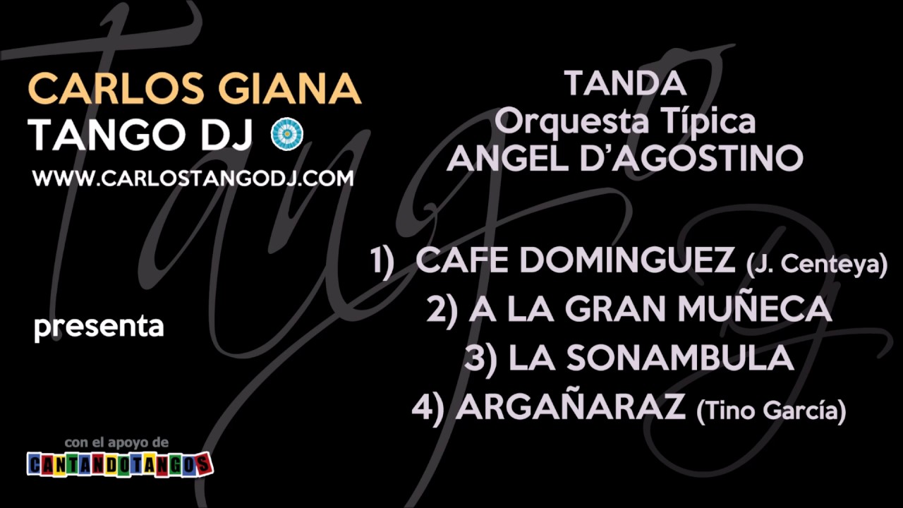 Tanda ANGEL DAGOSTINO - 