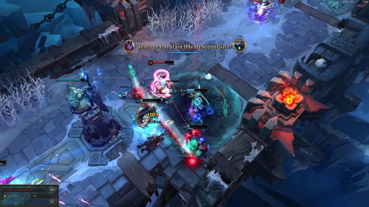 Season 11 Aram Karthus Ult Pentakill
