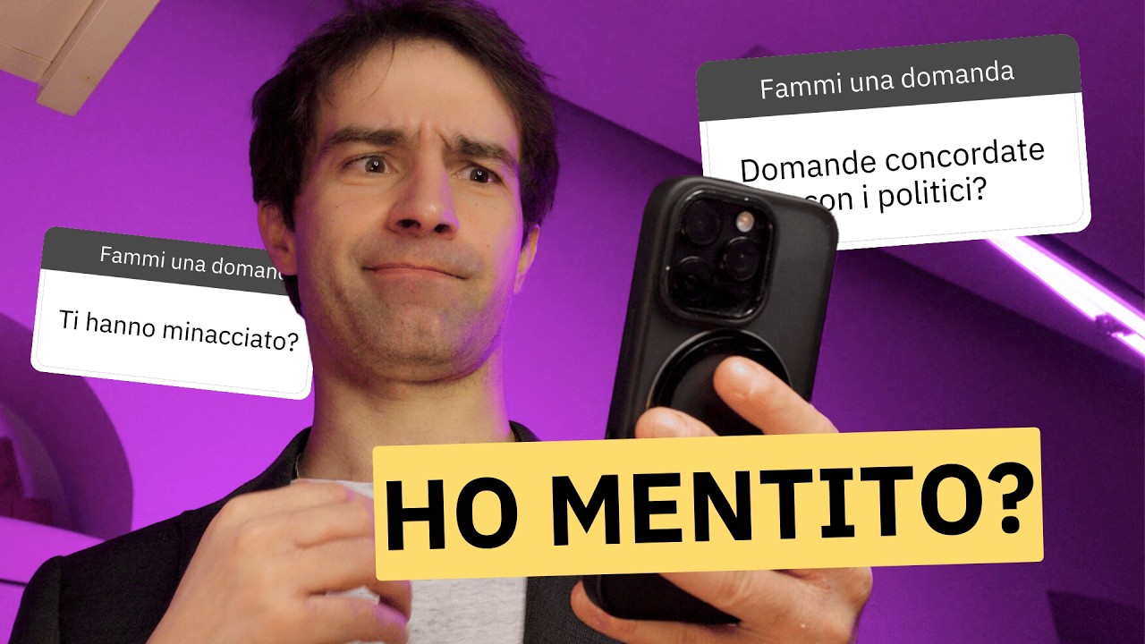 Rispondo a 21 DOMANDE SCOMODE sul GIORNALISMO