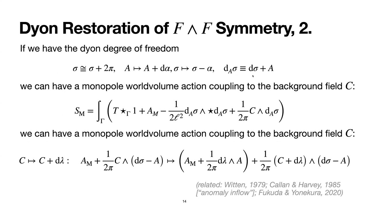 Matthew Reece (Harvard): Instanton number in QFT and Quantum Gravity
