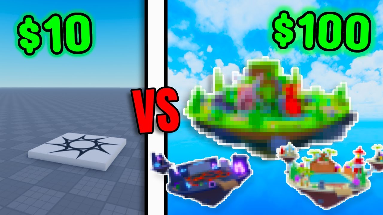 Оплата игры Roblox за 10 и 100 долларов