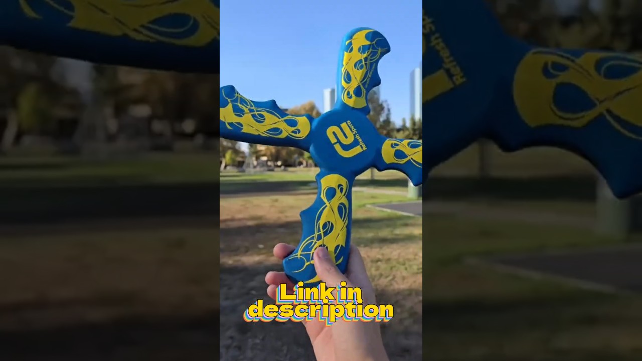 The Most Fun Toy of 2025: Soft Boomerang! 🚀🌀