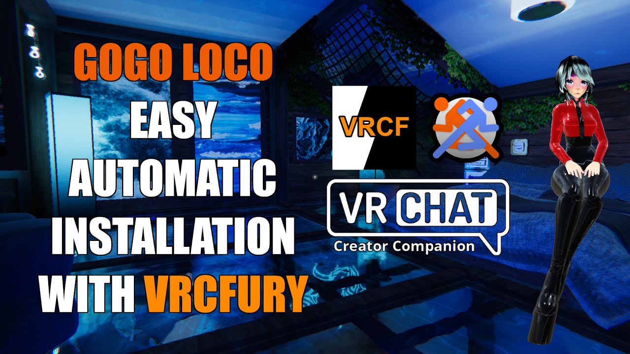 Как автоматически добавить GoGo Loco в аватар с помощью VRCFury — Учебное пособие по аватару VRChat