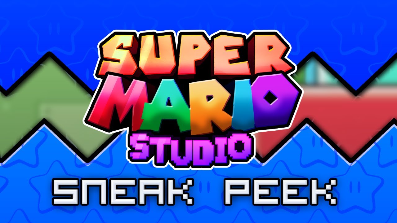 Super Mario Studio Sneak Peek - NEW FANGAME!