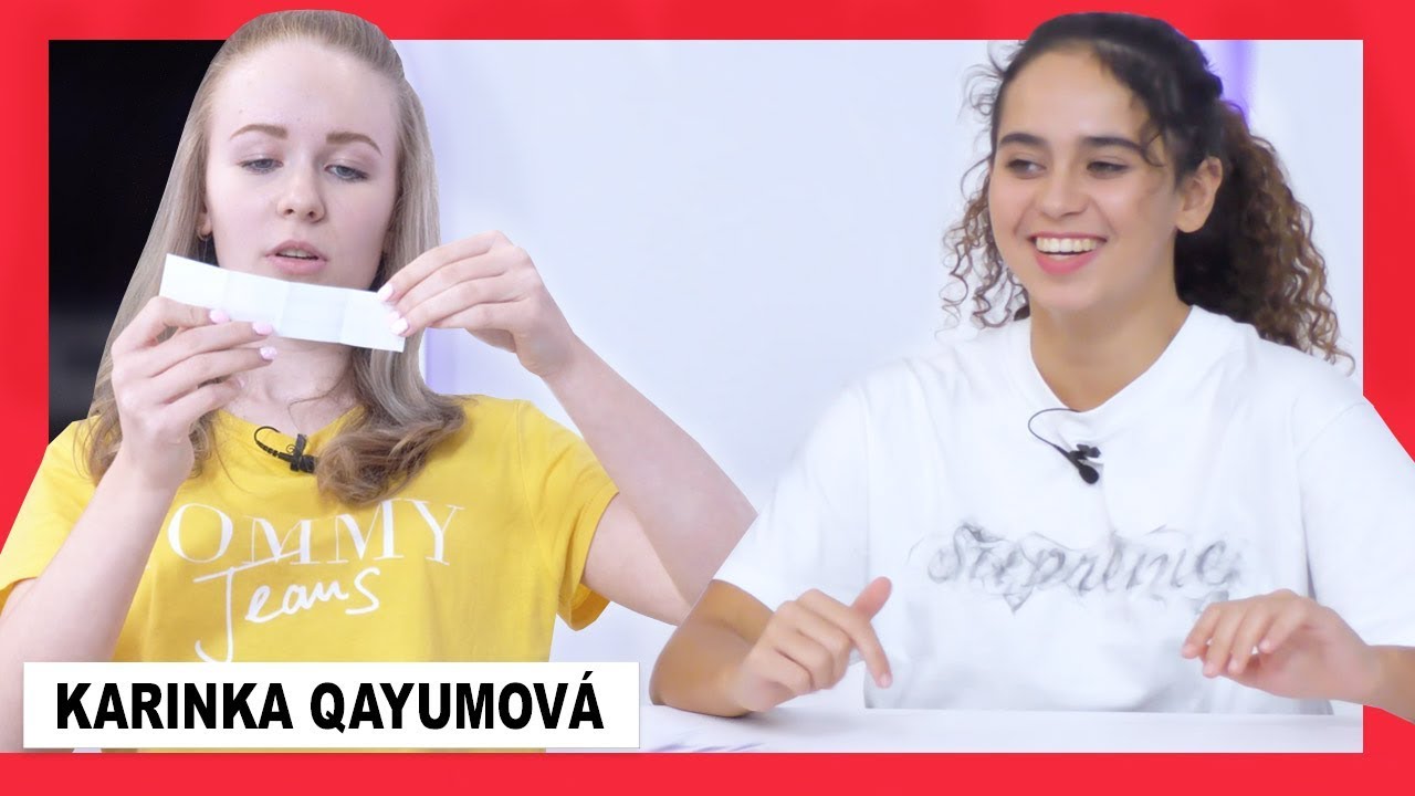 KARINKA QAYUMOVÁ - Pesnička Z Jedného Slova **challenge**