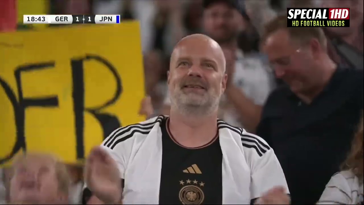 Germany 1 Japan 4 friendly 2023 日本 vs ドイツ