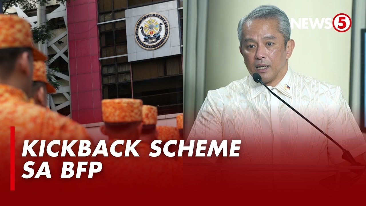 Umano&rsquo;y korupsyon sa BFP, iniimbestigahan ng DILG