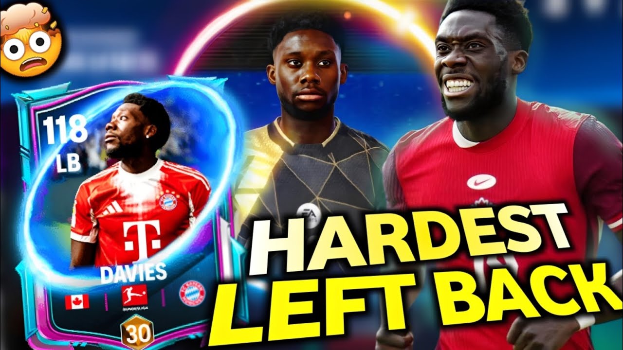 Best LEFT BACK in FC Mobile ALPHONSO DAVIES 113 Full Review || Best LB in FC Mobile