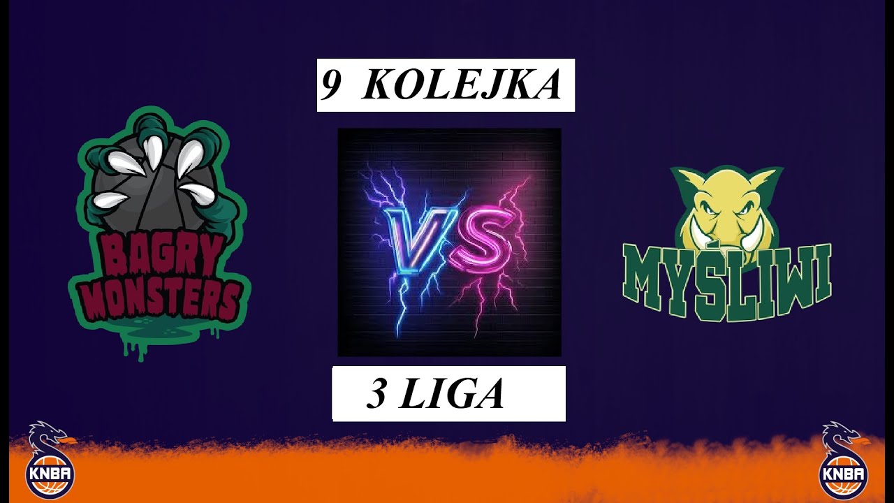 Bagry Monsters vs Myśliwi | TOP 5 | 9 KOLEJKA | 3 LIGA | SEZON 48