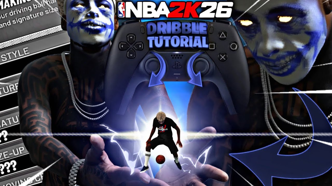 THE #1 ULTIMATE DRIBBLE TUTORIAL IN NBA2K26 W/ HANDCAM TUTORIAL! FT. GLITCHY ADVANCED FOR ALL BUILDS