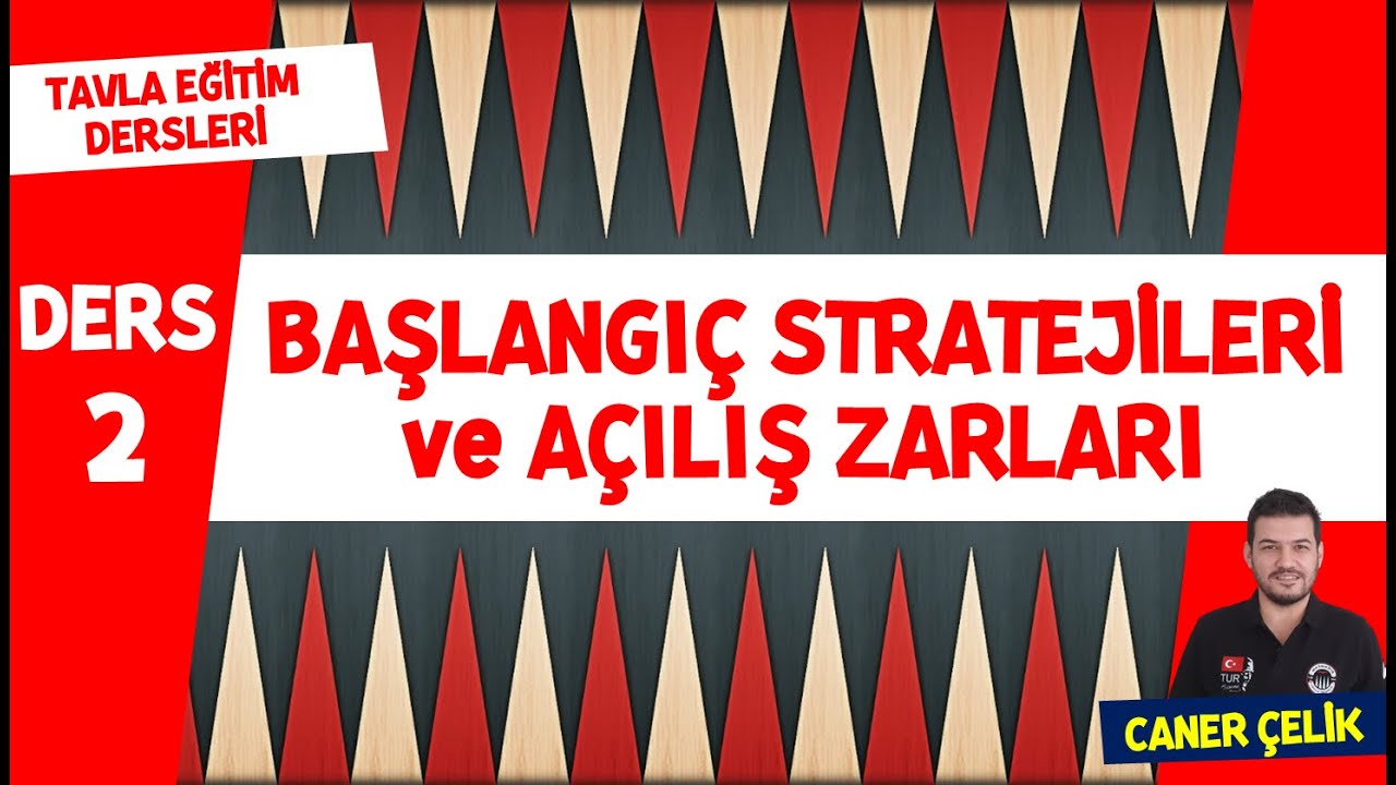 🎲Tavlada Başlangıç Stratejileri ve Açılış Zarları | Tavla Dersleri Ders 2 #TavlaVlog