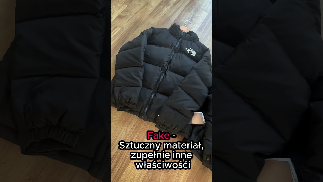 Kurtki The North Face Nuptse - Legit VS Fake