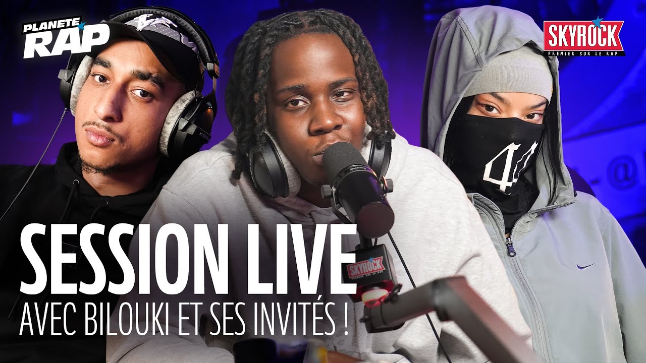SESSION LIVE avec Bilouki, Gambino La MG, Nahir, Houz, Saaro, KITKVT & Lee 