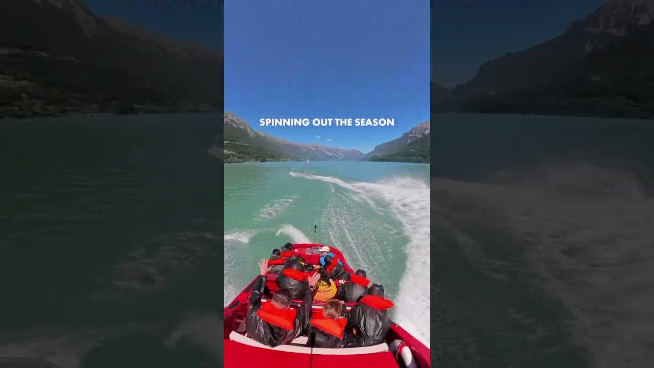 Slowly but surely, summer is slipping away 😪 #interlaken #september #activities #boattour