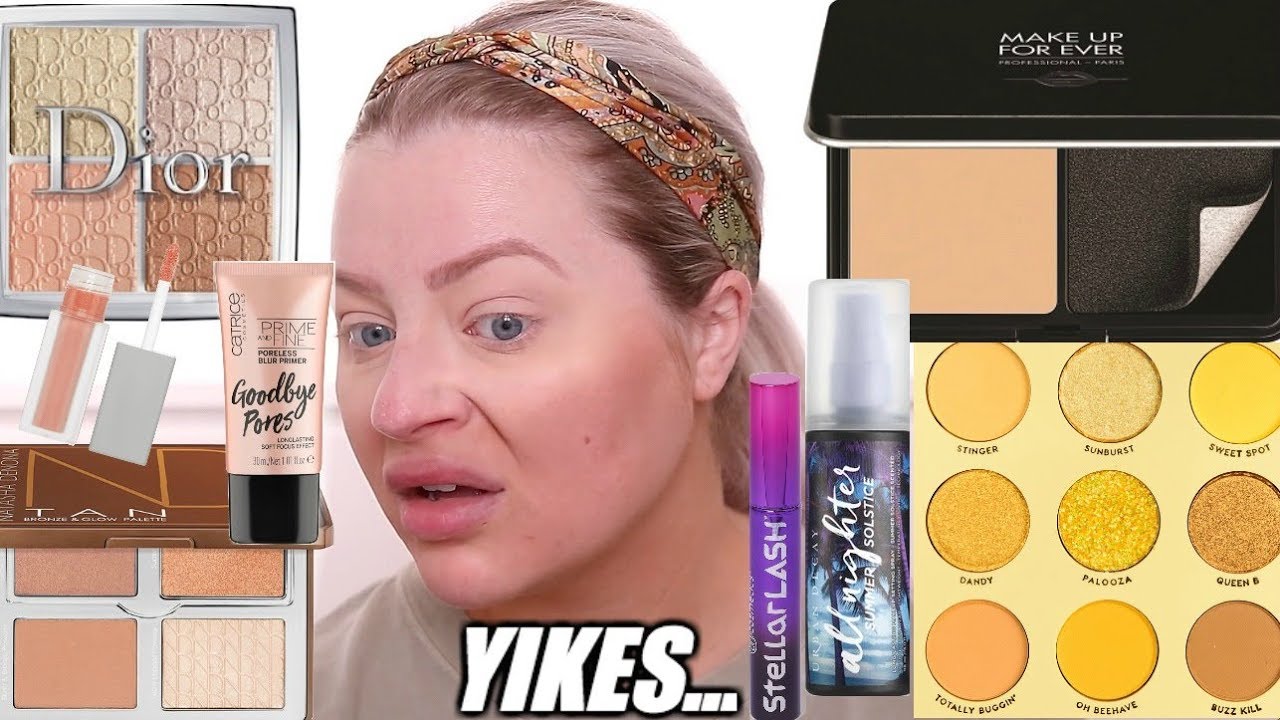 OMG!! FULL FACE FIRST IMPRESSIONS TESTING NEW MAKEUP