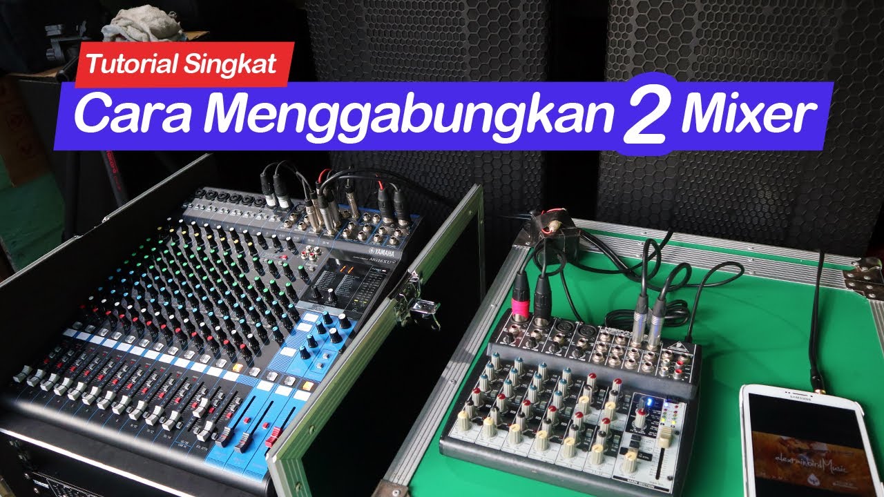 Channel Mixernya Kurang? Gabungin Aja! | Cara Menggabungkan Dua Mixer Audio