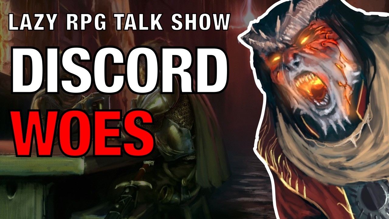 Discord Enshittification? – Lazy RPG Talk Show