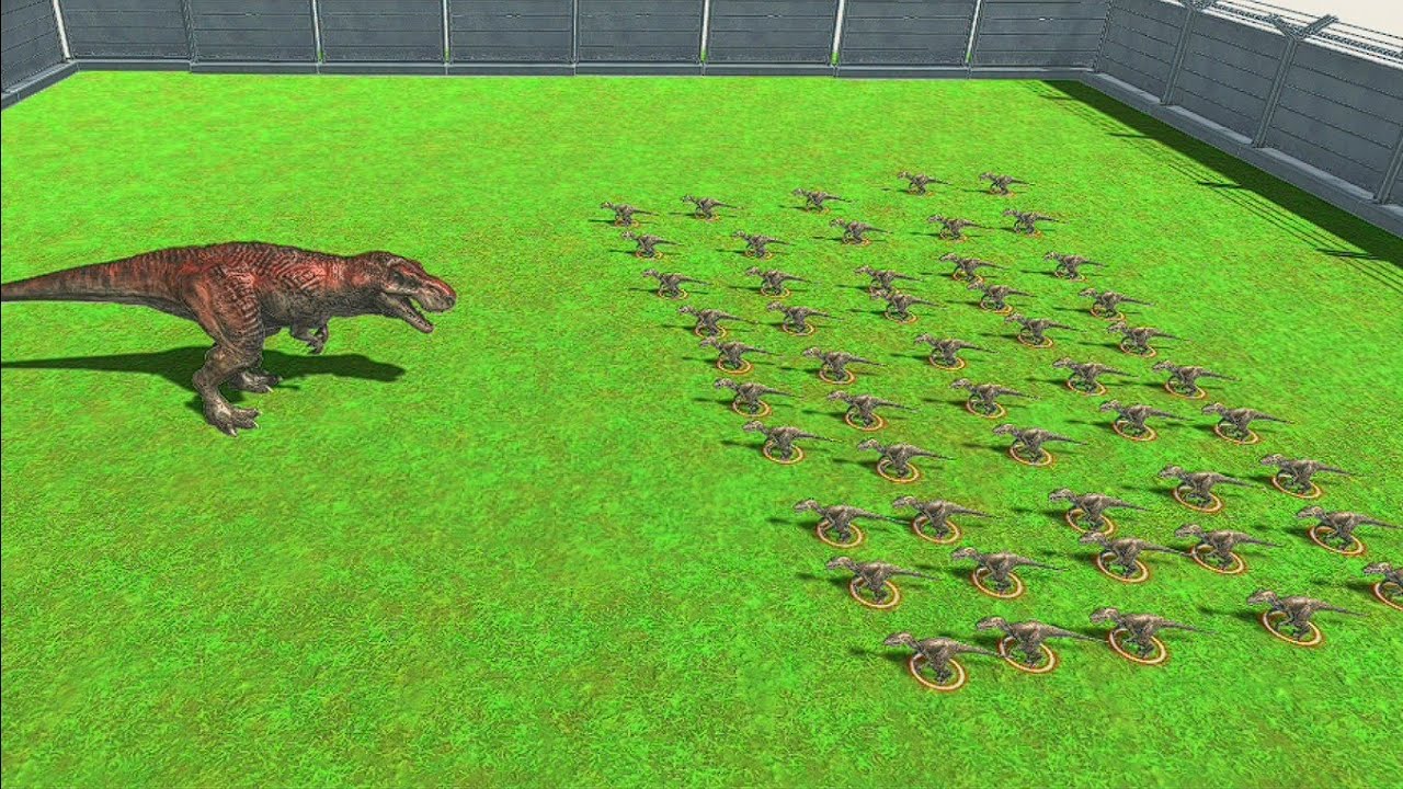 TYRANNOSAURUS REX VS VELOCIRAPTOR - ARBS