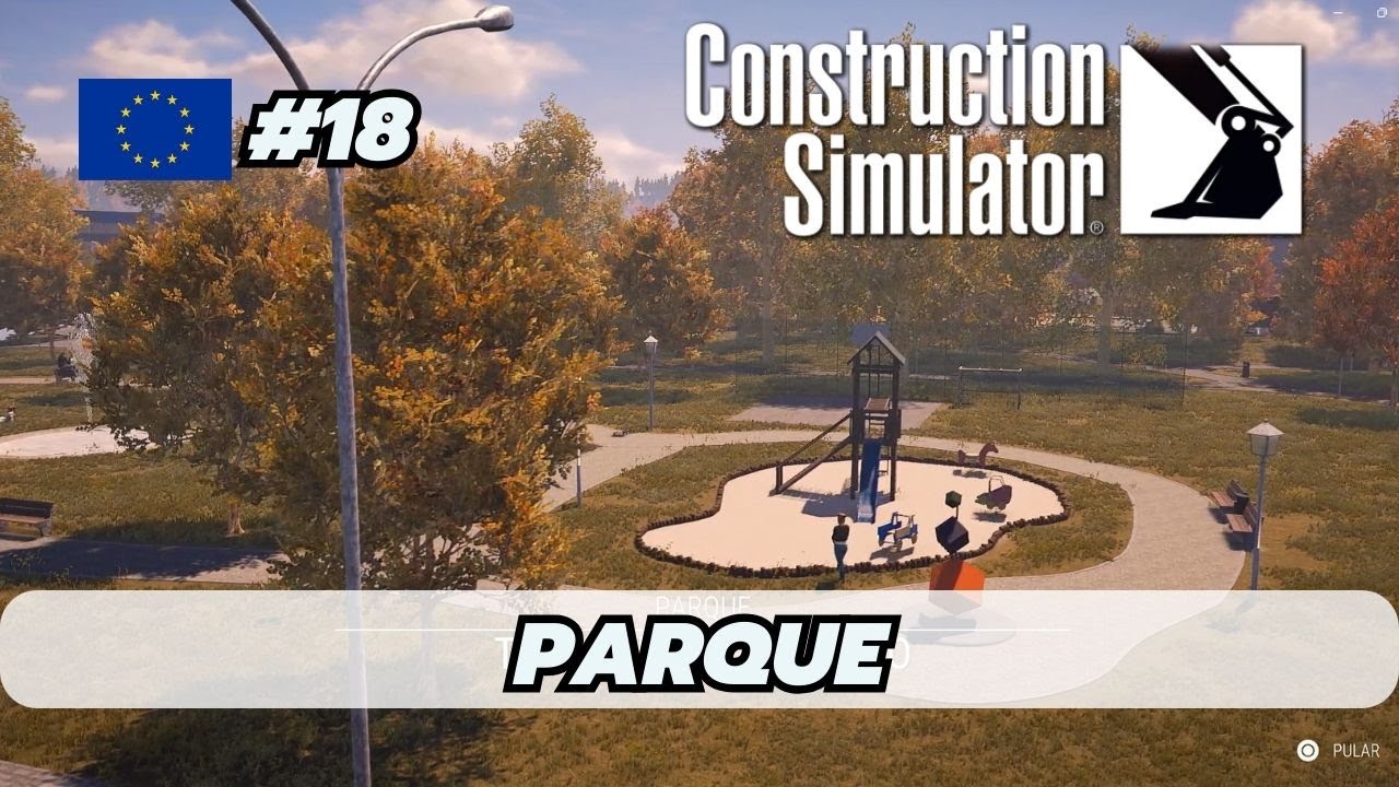 Construction Simulator - Parque (trabalho 18 - Europa - legendado em português - PS5)